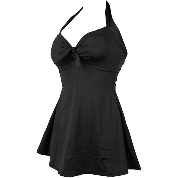 Cocoship Vintage Sailor Pin Up One Piece Swimsuit - Picture 2 of 4